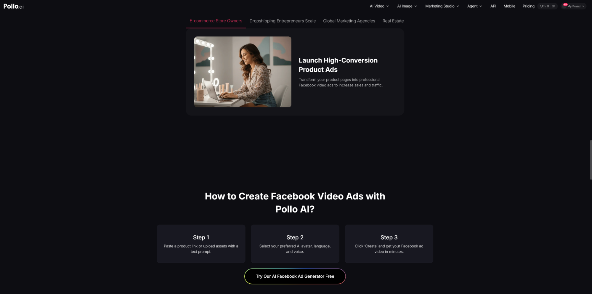 product ad